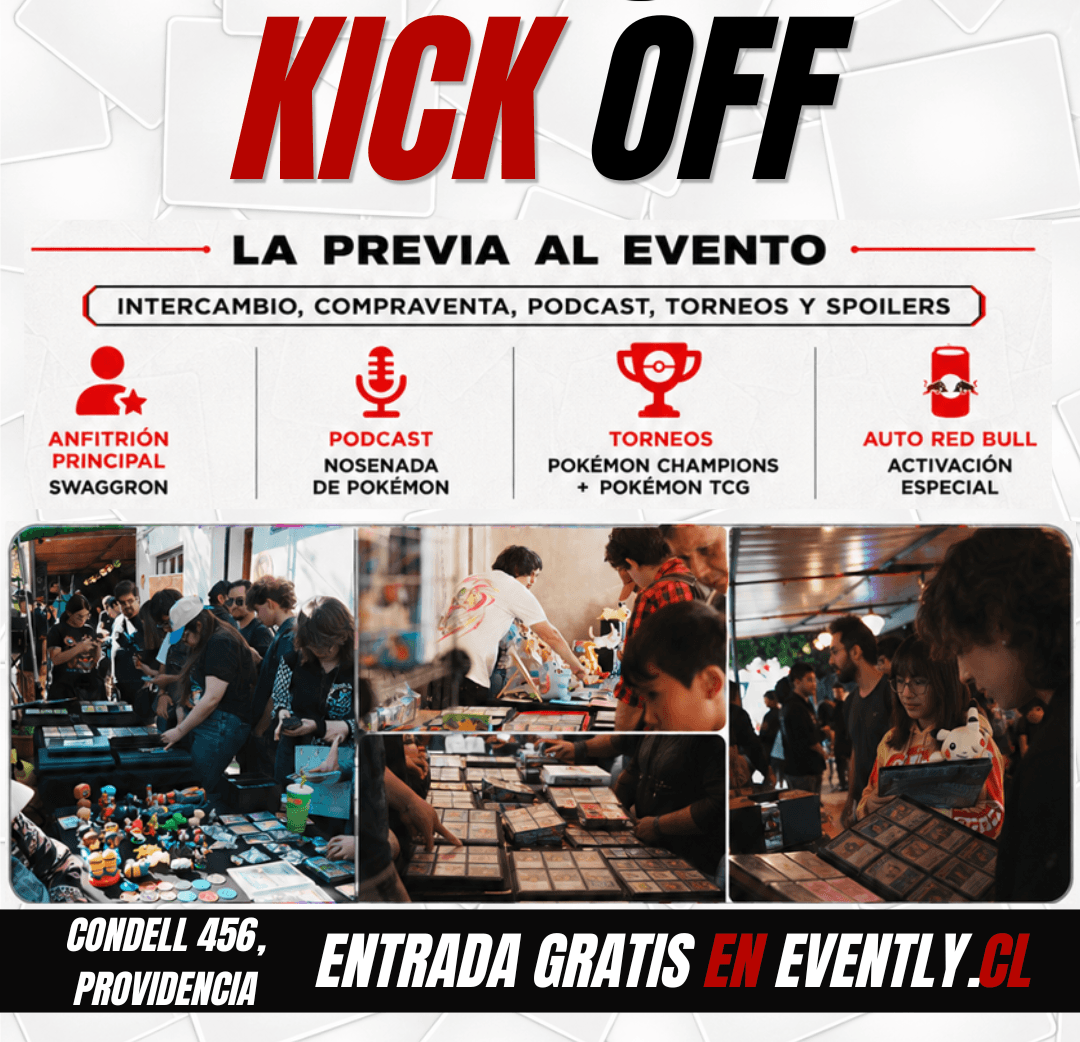 KICK OFF TCG CON CHILE - LUDUM BAR 28-06 - 13:00 HRS image}